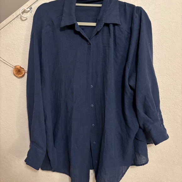 Carly Jean Los Angeles navy blue Carson, an extra small - Picture 2 of 3